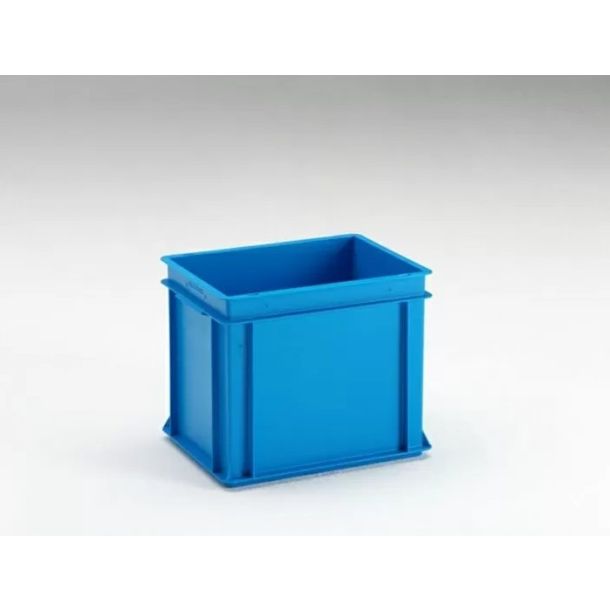 Euronorm stapelbare bak 400 x 300 x 325 mm (lxbxh) - 30 liter - Blauw 